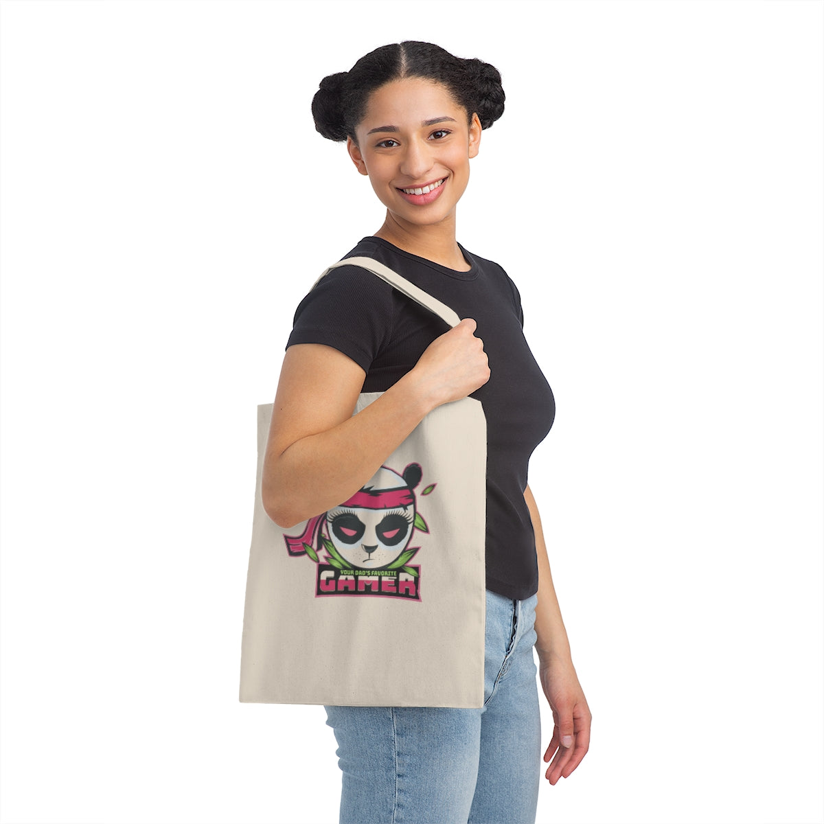 'Your Dad's Favorite Gamer' Tote Bag - Monkey Junk Online