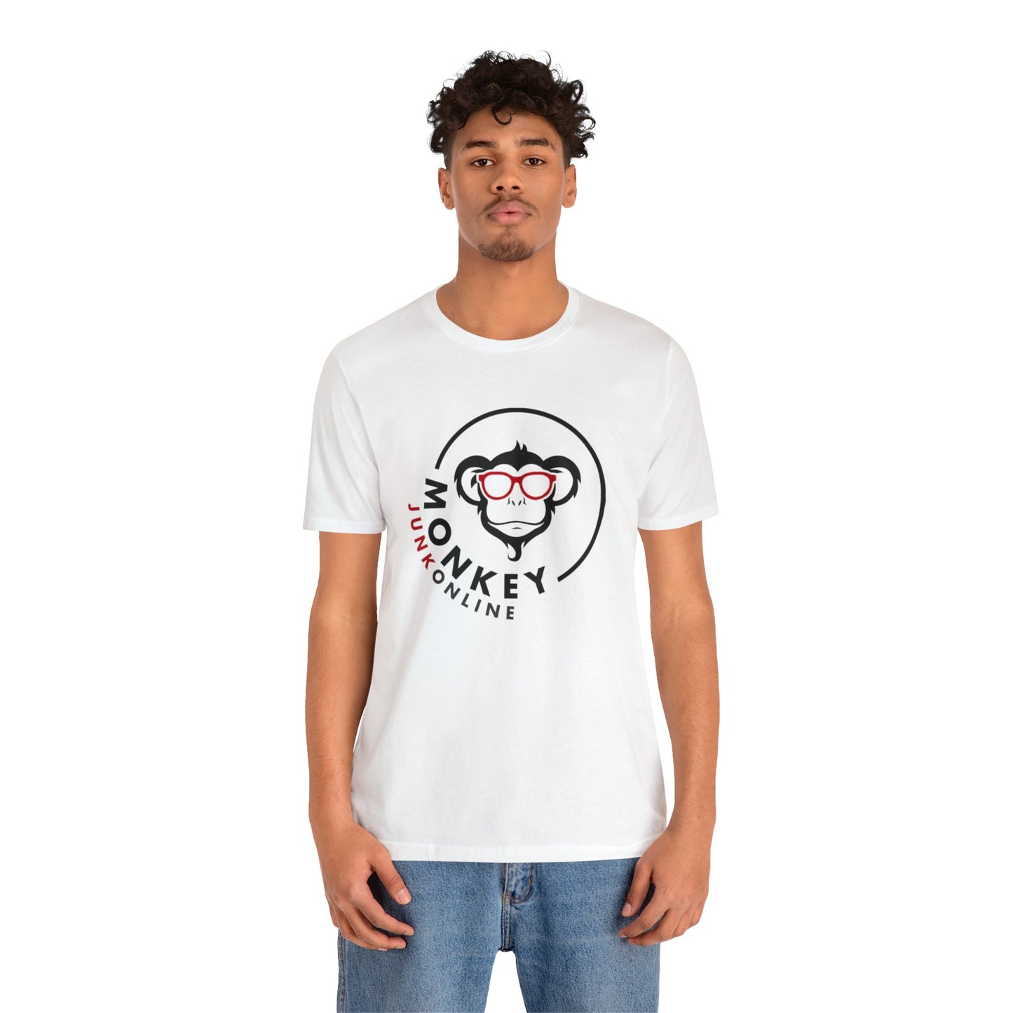 'When I'm Good I'm Bad' Unisex Short Sleeve Tee, White - Monkey Junk Online 