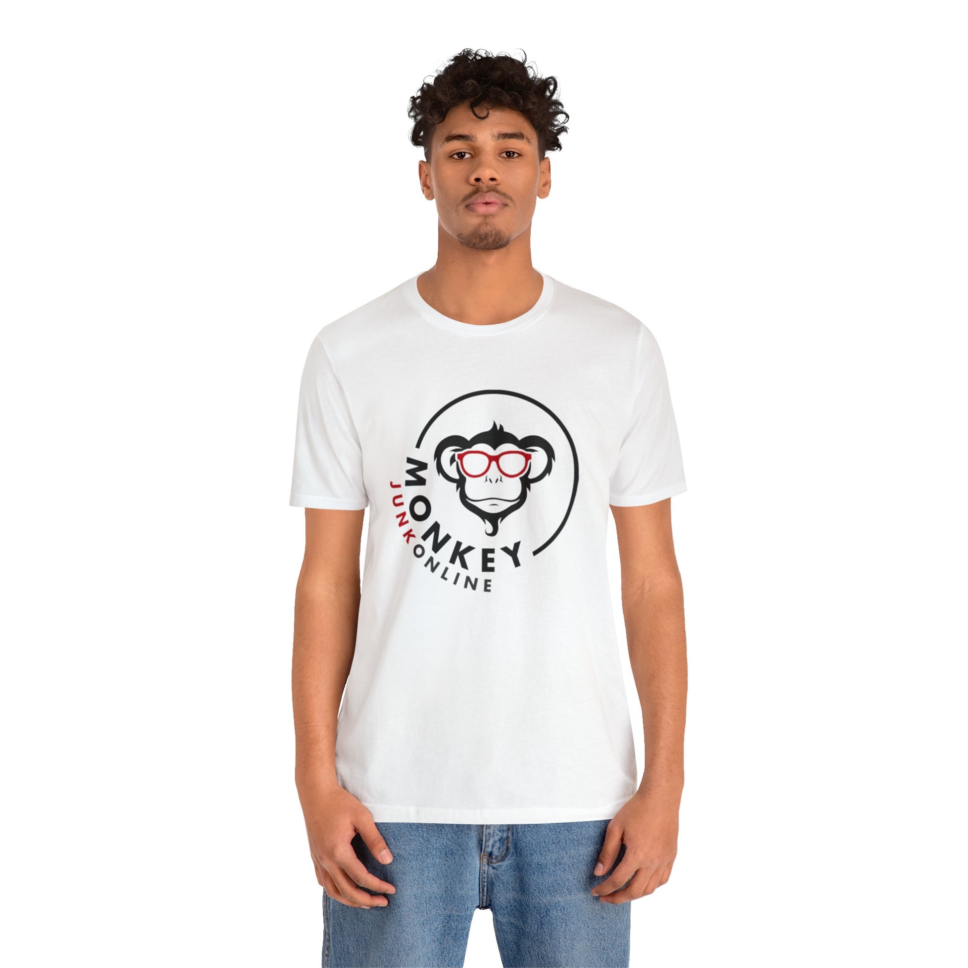 'When I'm Good I'm Bad' Unisex Short Sleeve Tee, White - Monkey Junk Online 