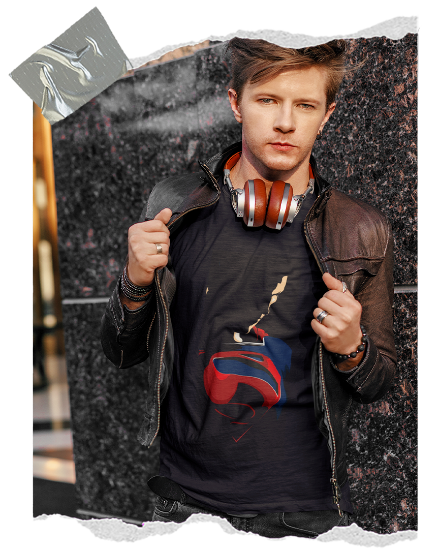 Superman' Unisex Short Sleeve Tee Monkey Junk Online 
