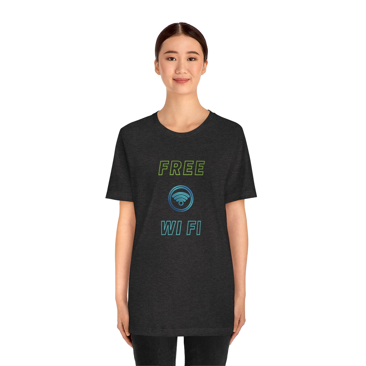 'Free Wifi' Women's Tee - Monkey Junk Online 