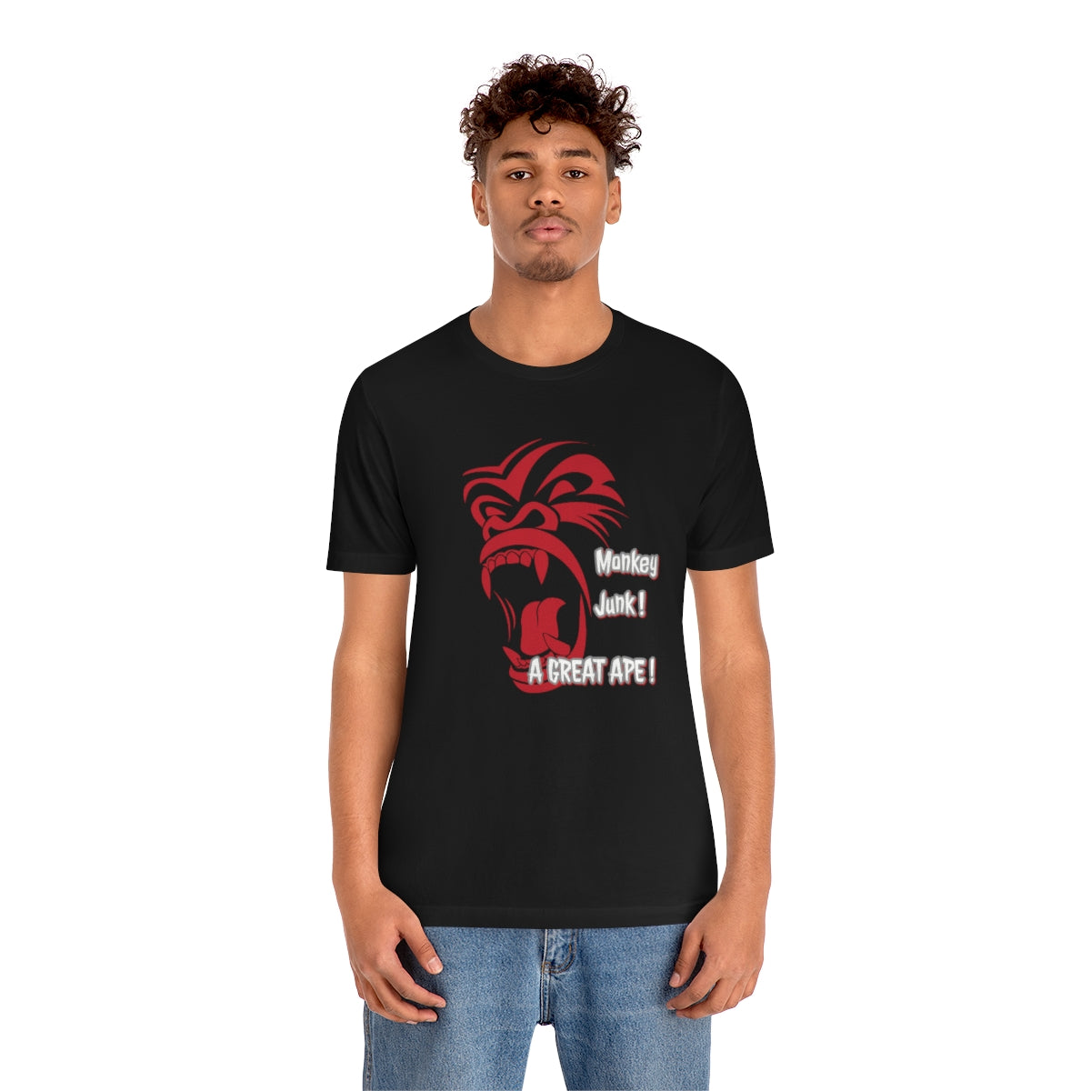 'A GREAT APE' Men's Tee - Monkey Junk Online 