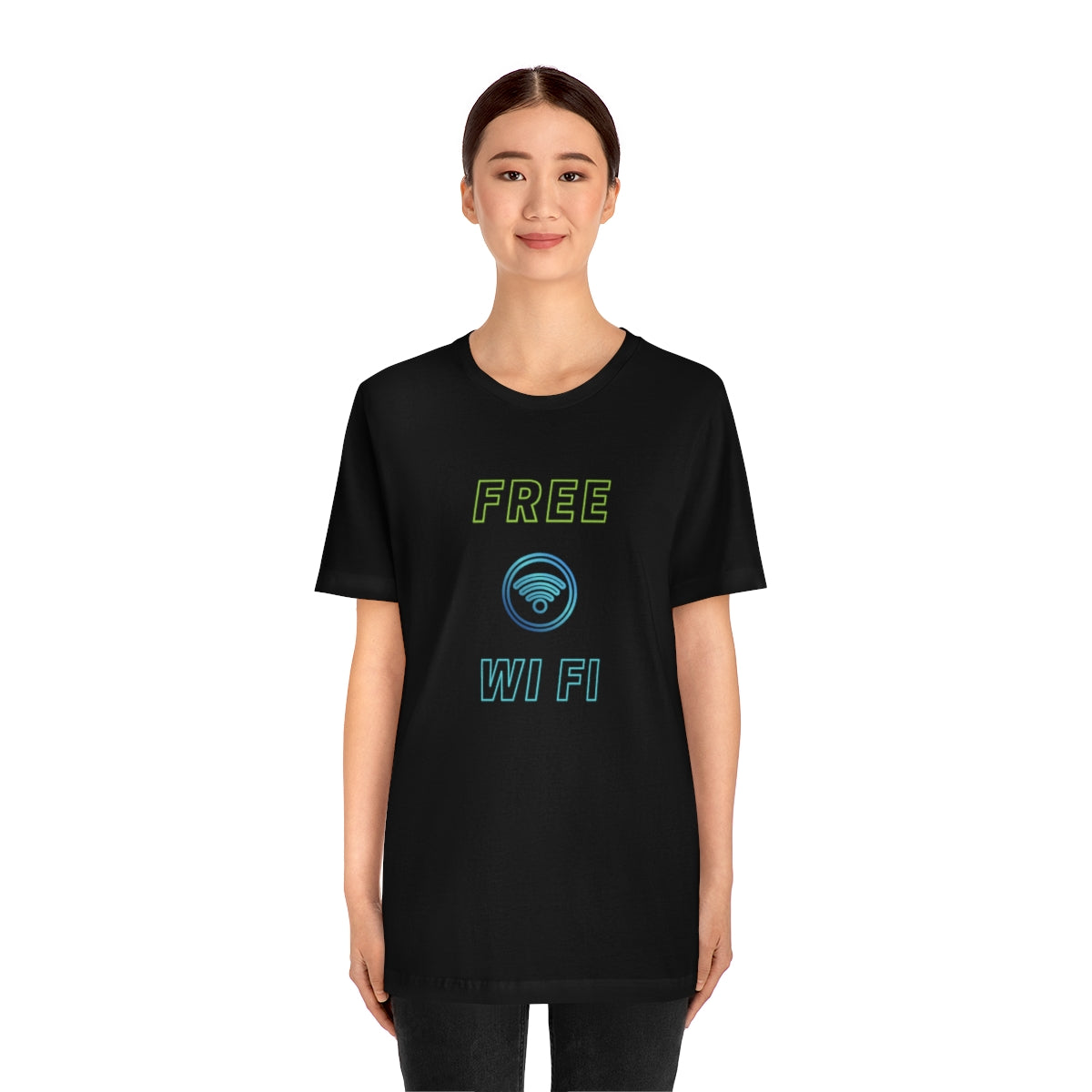 'Free Wifi' Women's Tee - Monkey Junk Online 