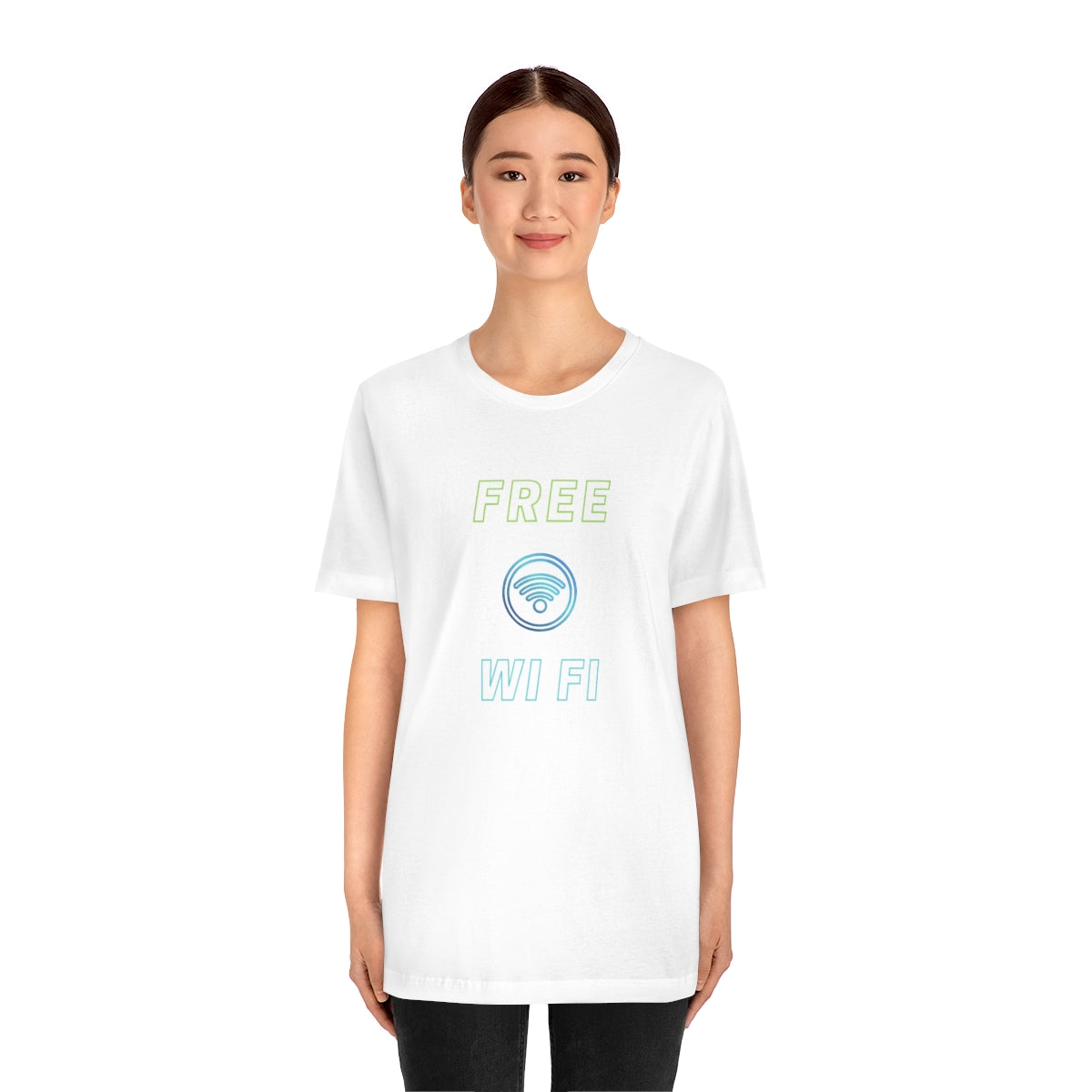 'Free Wifi' Women's Tee - Monkey Junk Online 